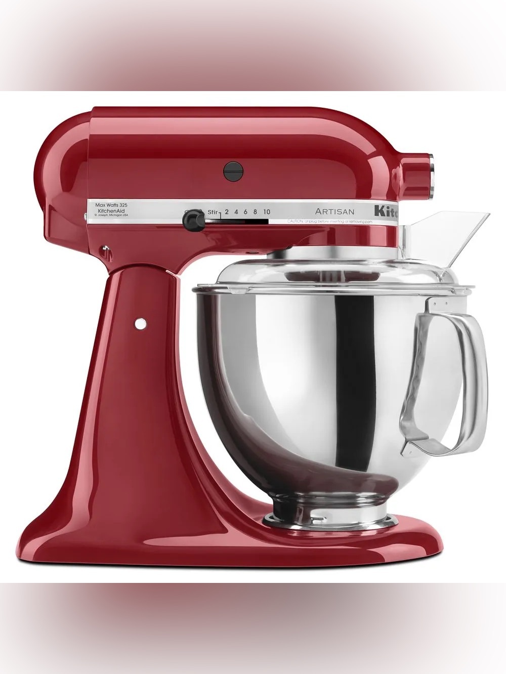 New In Box KitchenAid Artisan 5-Quart Tilt-Head Stand Mixer - Empire Red (KSM150